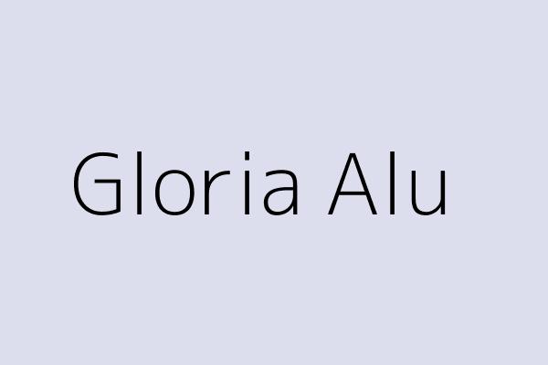 Gloria Alu